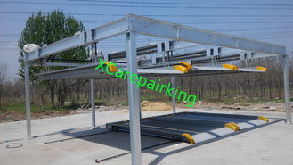 China Puzzle Car Parking System 2 Levels Vertical Horizontal Auto Parking System supplier