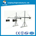China Aluminum temporary window cleaning cradle , suspended rope cradle , zlp haning electric scaffolding platform manufacturer