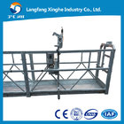 China Curtain wall maintenance gondola lift , zlp series suspended hanging platform , aluminum mobile scaffolding manufacturer