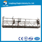 China China supplier zlp series steel suspended platform , construction gondola , electric rope hanging scaffolding manufacturer