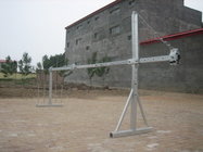 China zlp800 pin type suspended rope cradle , ltd63 electric winch gondola , aluminum hanging scaffolding manufacturer