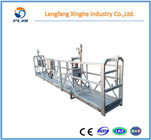 China Xinghe manufacturer zlp suspended working platform / electric rope cradle / winch gondola motor for cleaning factory