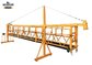 zlp construction maintenance cradle / electric winch gondola / suspended scaffolding platform factory