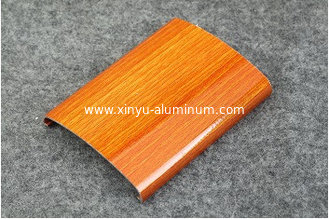 China aluminum price per ton aluminum manufacture wood grain aluminum profile supplier