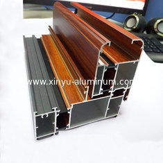 China Wooden Grain Aluminium Profile for Extrusion Aluminium supplier