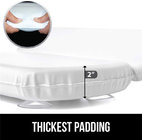 No slide spa pillow, powerful grip technology. Super soft and large, 14.5 x 11