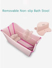 Children's portable bathtub, foldable swimming pool, large independent bathtub, corner bucket, adult / elderly added