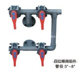 China Butterfly Valve System for Swimming Pool Commercial Filters supplier