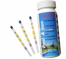 China 6 in 1 swimming test strips supplier