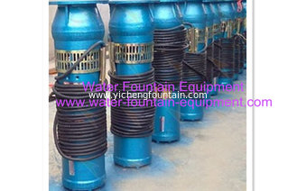 China Diving Type Cast Iron Underwater Fountain Pumps For Water Fountains Flange Connect supplier