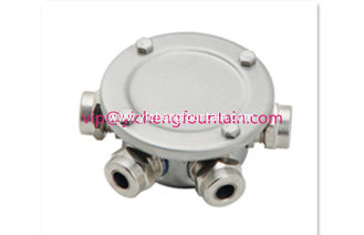 China Waterproof Underwater Led Fountain Lights Stainless Steel Junction Box With Different Size Joints IP68 supplier