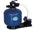 Swimming Pool Top Mount Plastic Body + Fiberglass Outer Sand Filters + Pump Set supplier
