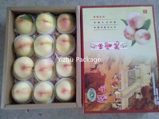 China Vegetable &amp;Fruit package cartons corrugated paper color box wholesale custom printing accept supplier