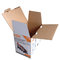4 color printing customized recycle outer carton box, corrugated box supplier