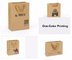 Customized high quality and cheaper price Brown Kraft Paper Bag supplier