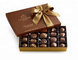 Custom chocolate box with Foil Embossed logo Black drawer box supplier