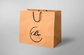 custom any size luxury white shopping paper bag with printed logo supplier