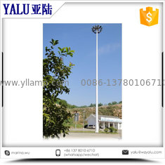 China 15m-45m Galvanized Q235 LED Football field high mast lighting with auto-lift system supplier
