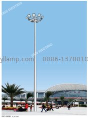 China Outdoor seaport Q235 Steel galvanized 15m 20m 30m high mast lighting tower with 1000W LED light supplier