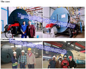 Industrial Fire tube 8 ton 8000kg 8 tph gas fired steam boiler price