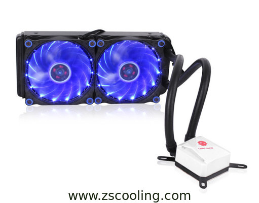 High Performance 12v 240 computer liquid cooler with 15LED fan