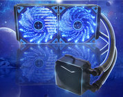 High Performance 12v 240 computer liquid cooler with 15LED fan
