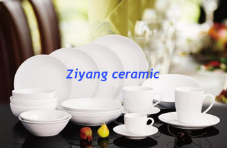 China white porcelain/ceramic dinner plate/12/20/30pieces dinnerware sets/ from guangxi beiliu Manufacturer&amp;factory china supplier
