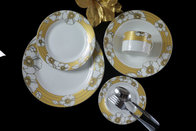 porcelain round dinner set